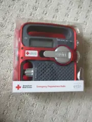 NEW SOLARLINK FR360 ETON Red Cross Weather Alert Emergency Preparedness Radio *