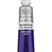 Winsor & Newton 200ml Winton Oil Colour Paint Tube Artist/Craft Dioxazine Blue