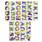 Soft Flex Iron-On Letters 1.25" Cooper Tie-Dye