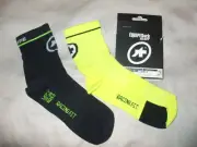 Assos Equipe Socks, evo7, Volt Yellow, Size 0 (EU35-38)