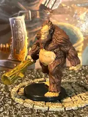 Sasquatch D&D Miniature Dungeons Dragons Dungeons Deep 18 medium beast man
