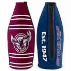 NRL MANLY WARRINGAH SEA EAGLES LONG NECK TALLIE BEER & WINE BOTTLE COOLER HOLDER