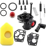 XXUMKL Fit For Lawnmower For 497619 499809 498809 498809A 494406 With Air Filter And Membrane For Reliable Operation Carburetor Kit