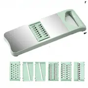 6 in 1 Stainless Steel Multifunctional Safe Fruit Vegetable Slicer Cutter Shredders Carrot Grater Potato Peeler Chopper Kitchen
