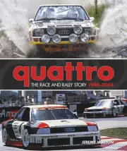 The Race and Rally Story 1980-2004 book AUDI Quattro