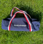 CoolCabanas Grass Kit Hammer & Stakes w Blue Carry Pouch All Use Multi Purpose