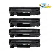 4PK CF279A Toner Cartridge For HP CF279A 79A LaserJet Pro M12a M12w M26a M26nw