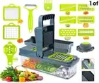 14-In-1 Vegetable Fruit Chopper Cutter Food Onion Veggie Dicer Slicer Kitchen