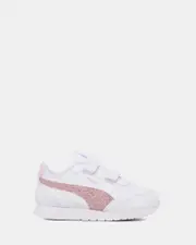 St Runner V4 Glitter V Inf White/Rose