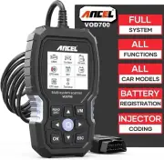 VOLVO ONLY OBD2 Full Scan Car Fault Diagnostic Scanner Reset Tool VOD700 2024 AU