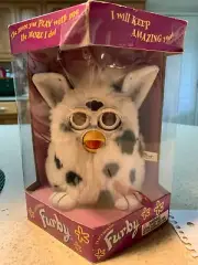 Never used- New in Box. tiger furby 1998 hazel eyes
