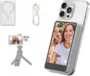 SYNCO Xview M4 Phone Vlog Selfie Monitor for Rear Camera Monitor for Live Streaming,TikTok,Compatible with iPhone, Magnetic Silicone