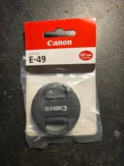 Canon E-49 Lens Front Cap Genuine for EF RF lenses brand new