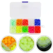 1000pcs Glow in the Dark Float Beads for Fishing Tackles Enhanced Visibility