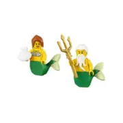 LEGO Pirates - Mermaid & Merman - Mini Figure / Mini Fig