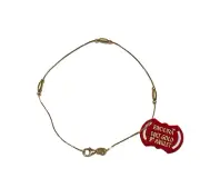 Endura 14k Yellow Gold Anklet 2.3gm Genuine Italian Rope Chain Bracelet 9in New