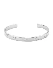 [Couture Kingdom] Disney Mickey Mouse Bangle Cuff Accessory Bracelet in Silver