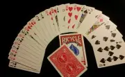 SVENGALI DECK magic trick deck every deck has a different force card Bicycle red