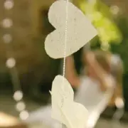 Heart Confetti 100pc 3cmx4cm Wedding Party Decorations DIY Throwing Paper Table