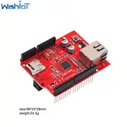 W5500 Ethernet Shield Control Expansion Board DC 5V for Arduino Without POE