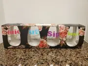 Nicole Miller Stemless Wine Glasses