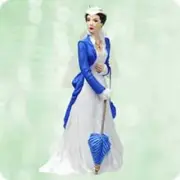 2003 HALLMARK ORNAMENT ~ Scarlett O'Hara - Porcelain ~ QXI8307 ~ NIB