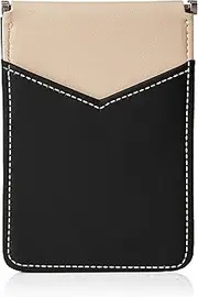 [Propeller heads(プロペラヘッズ）] Propeller Heads 11-1758 -BK/BE Synthetic Leather Color Pass Case, Black/Beige, Black/Beige