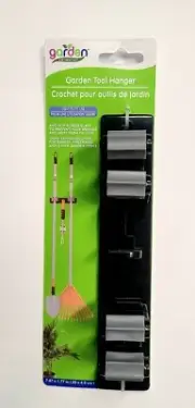 Double Station Tool Broom Mop Holder Organizer Wall Mounted Home Garden Garage