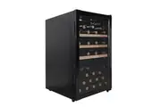 LECAVIST 63 Bottle Wine Fridge Single Zone Steel LKCV63N