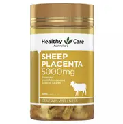Healthy Care Sheep Placenta 5000mg 100 Capsules