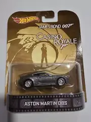 Hot Wheels Aston Martin DBS Retro Entertainment Casino Royale James Bond 007