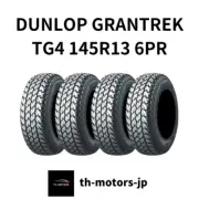 DUNLOP GRANDTREK TG4 Genuine 145R13 6PR (145/80R13) 3191S 4Set TIRE