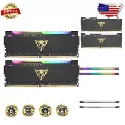Viper Steel 32GB (2x16GB) 3600MHz DDR4 Memory - Sleek Black Design, PC Upgrade