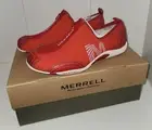 2007 Merrell Barrado 73326 Red Orange Zip Mesh Shoes Women’s 7.5 – NWT VTG