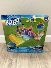 H2O GO Color Splash Inflatable Water Blobz (9'2" x 6'1") NIB Water Yard Fun Kids