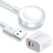 Apple Watch IWatch SE 9 8 Fast Wireless Magnetic Charger Charging Type C Cable