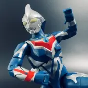 Ultraman Nexus Junis Blue. Sound Action Figure. BANDAI. 7inches