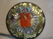 JC Table Counter Bar Top Bag Purse Hook Hanger "Sisters", COA