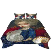 Mystery of the Nautilus and Beautiful Lady Coverlet