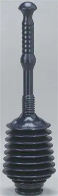 GT Water Products MP100-1 Polyethylene Pommel Top Drain Plunger 21-1/2 L in.