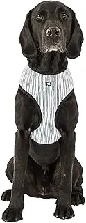 Mog & Bone Neoprene Dog Harness, Chambray/White, Medium