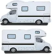 RWRAPS 10m Car Stickers Stripes Graphics for Motorhome Horsebox Caravan RV Camper Van Body Line Decor Vinyl Decals Accessories