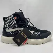 VANS Ultrarange Exo Hi MTE Mens 11.5 Warped Check Black White GoreTexVN0A5KS66KZ