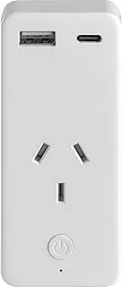 Kogan SmarterHome™ Smart Plug with Energy Meter & 5V 2A USB A&C Ports (4 Pack) - KASPUSBAC4A