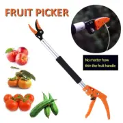 Fruit Picker Shear Long Pruning Gripper for Gardening Tree High Branch Cutters