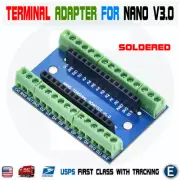 Terminal Adapter Expansion Board for Arduino Nano V3.0 Soldered Prototype Shield