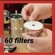 60X Bellman White Coffee Paper filter for CX-25P