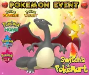 ✨Shiny Charizard Event UntouchedHome/Scarlet/Violet/Sword/Shield✨