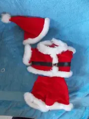 New Build A Bear Christmas Santa Suit & Hat