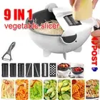 9IN1 Kitchen Cutter Assist Slicer Vegetable Potato Onion Carrot Grater Chopper